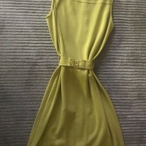 NWT Classic St John Sheath Dress with Belt